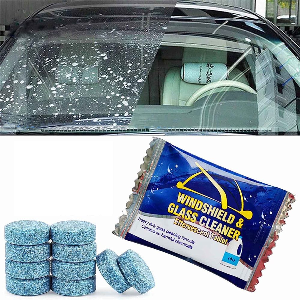 10pcs Vehicle Windshield Cleaning Tablet