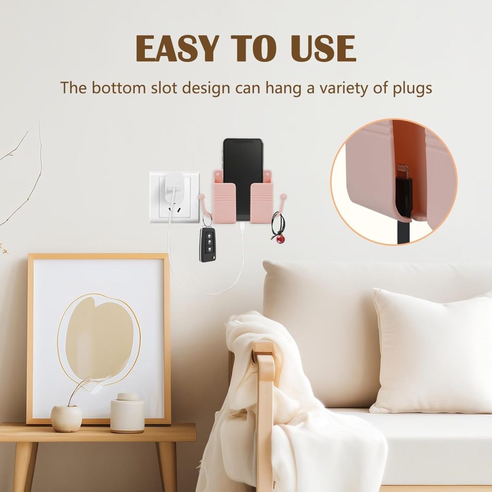 3pcs Phone Wall Holder - Image 3