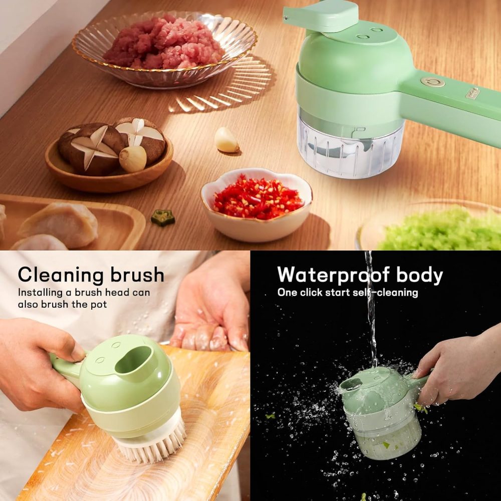 Electric Hand Chopper (Green) - Image 3