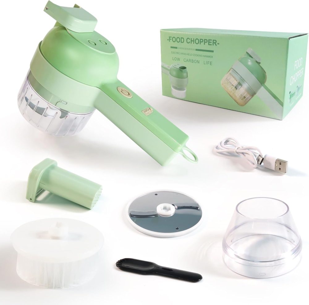 Electric Hand Chopper (Green) - Image 2