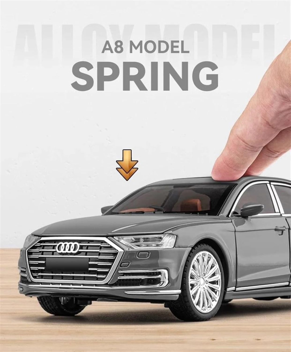 Audi A8 Die Cast Model Car - Image 5